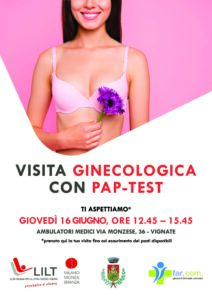 Visita ginecologica con pap-test 16 giugno 2022