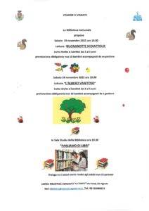 Eventi di novembre organizzati dalla Biblioteca