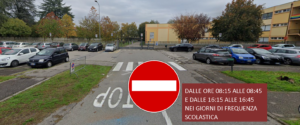 Ordinanza limitazione accesso parcheggio della scuola di via Galilei