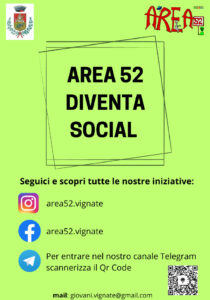 Area 52 diventa social