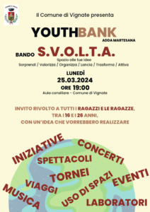 Youthbank – Bando S.V.O.L.T.A.