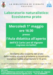 Laboratorio naturalistico: Ecosistema Prato