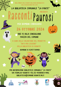 “Racconti paurosi per bambini coraggiosi”